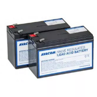 AVACOM AVA-RBP02-12090-KIT - akkumulátor a CyberPower, EATON, Effekta, FSP Fortron, Legrand, FSP Fortron, FSP Fortron, Legrand rendszerekhez