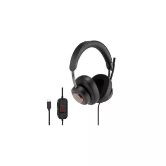Kensington H2000 USB-C fejhallgató mikrofonnal és hangerőszabályzóval