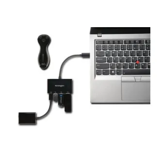 Kensington USB C 4 portos hub