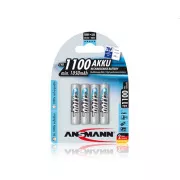 Ansmann AAA NiMH 1100 mAh akkumulátor (4 db)