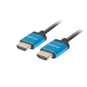 LANBERG HDMI M/M 2.0 kábel 1M 4K fekete keskeny keskeny