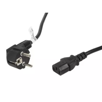 LANBERG CEE 7/7 az IEC 320 C13 C13 hálózati kábel 5M VDE fekete LANBERG CEE 7/7 az IEC 320 C13 C13 hálózati kábel 5M VDE fekete