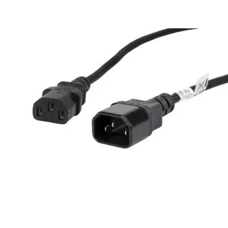 LANBERG IEC 320 C13-C14 kábel 1,8M VDE fekete IEC 320 C13-C14 kábel 1,8M VDE fekete LANBERG IEC 320 C13-C14 kábel 1,8M VDE fekete IEC 320 C13-C14 kábel 1,8M VDE fekete