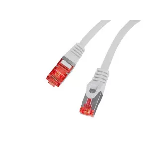 LANBERG Patch kábel CAT 6 S-FTP, AWG 26/7, LSZH, réz, szürke, 5m