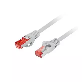 LANBERG Patch kábel CAT 6 S-FTP, AWG 26/7, LSZH, réz, szürke, 5m