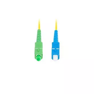 LANBERG optikai patch kábel SM SC/APC-SC/UPC simplex 2m LSZH G657A1 átmérő 3mm, sárga színű