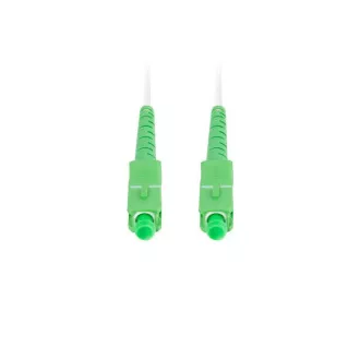 LANBERG optikai patch kábel SM SC/APC-SC/APC simplex 35m LSZH G657B3 átmérő 3mm, fehér színű LANBERG optikai patch kábel SM SC/APC-SC/APC simplex 35m LSZH G657B3 átmérő 3mm, fehér színű