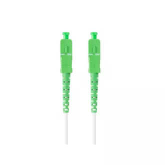 LANBERG optikai patch kábel SM SC/APC-SC/APC simplex 35m LSZH G657B3 átmérő 3mm, fehér színű LANBERG optikai patch kábel SM SC/APC-SC/APC simplex 35m LSZH G657B3 átmérő 3mm, fehér színű