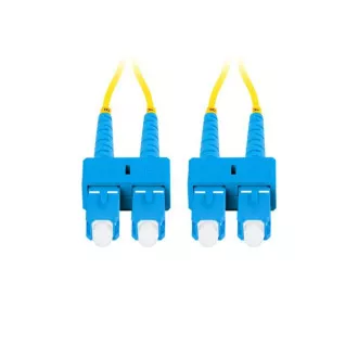 LANBERG optikai patch kábel SM SC/UPC-SC/UPC duplex 2m LSZH G657A1 átmérő 3mm, sárga színű LANBERG optikai patch kábel SM SC/UPC-SC/UPC duplex 2m LSZH G657A1 átmérő 3mm, sárga színű