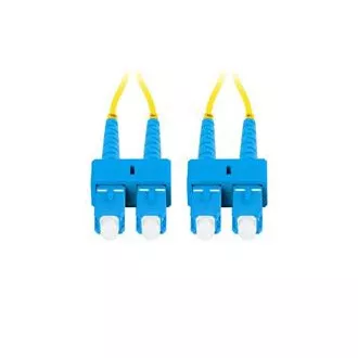 LANBERG optikai patch kábel SM SC/UPC-SC/UPC duplex 2m LSZH G657A1 átmérő 3mm, sárga színű LANBERG optikai patch kábel SM SC/UPC-SC/UPC duplex 2m LSZH G657A1 átmérő 3mm, sárga színű