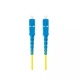 LANBERG optikai patch kábel SM SC/UPC-SC/UPC simplex 2m LSZH G657A1 átmérő 3mm, sárga színű