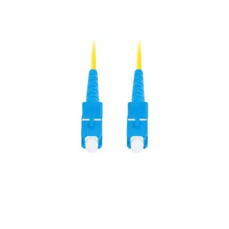 LANBERG optikai patch kábel SM SC/UPC-SC/UPC simplex 2m LSZH G657A1 átmérő 3mm, sárga színű