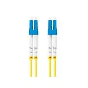LANBERG optikai patch kábel SM LC/UPC-LC/UPC duplex 2m LSZH G657A1 átmérő 3mm, sárga színű