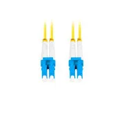 LANBERG optikai patch kábel SM LC/UPC-LC/UPC duplex 5m LSZH G657A1 átmérő 3mm, sárga színű
