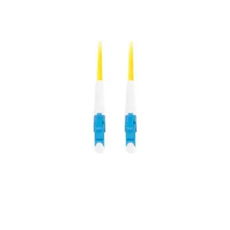 LANBERG optikai patch kábel SM LC/UPC-LC/UPC simplex 1m LSZH G657A1 átmérő 3mm, sárga színű