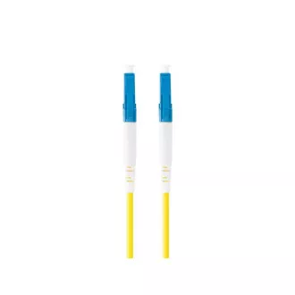 LANBERG optikai patch kábel SM LC/UPC-LC/UPC simplex 5m LSZH G657A1 átmérő 3mm, sárga színű LANBERG optikai patch kábel SM LC/UPC-LC/UPC simplex 5m LSZH G657A1 átmérő 3mm, sárga színű