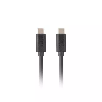 Lanberg USB-C M/M 3.1 GEN 2 kábel 0.5m 10GB/S PD100W fekete
