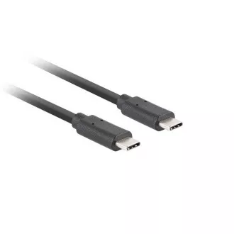Lanberg USB-C M/M 3.1 GEN 2 kábel 0.5m 10GB/S PD100W fekete