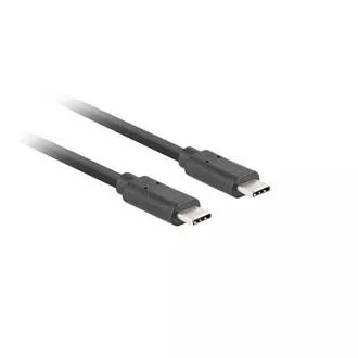 Lanberg USB-C M/M 3.1 GEN 2 kábel 1m 10GB/S PD100W fekete