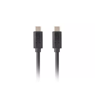 Lanberg USB-C M/M 3.1 GEN 2 kábel 1.8m 10GB/S PD100W fekete