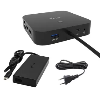 I-tec USB-C HDMI   Dual DP dokkolóállomás Power Delivery 100 W   i-tec univerzális töltő 112 W