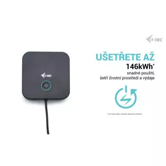 I-tec USB-C HDMI   Dual DP dokkolóállomás Power Delivery 100 W   i-tec univerzális töltő 112 W