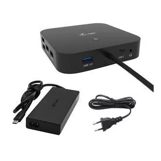 I-tec USB-C HDMI   Dual DP dokkolóállomás Power Delivery 100 W   i-tec univerzális töltő 112 W