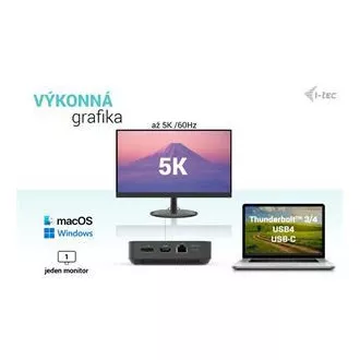 I-tec USB-C HDMI   Dual DP dokkolóállomás Power Delivery 100 W   i-tec univerzális töltő 112 W