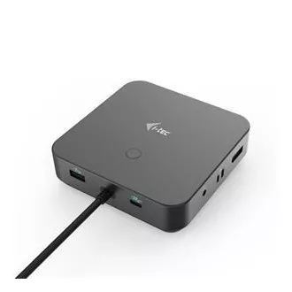 I-tec USB-C HDMI   Dual DP dokkolóállomás Power Delivery 100 W   i-tec univerzális töltő 112 W