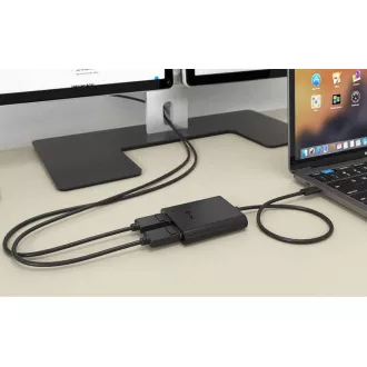 I-tec USB-C Dual 4K/60Hz (egyszeres 8K/30Hz) DP videó adapter