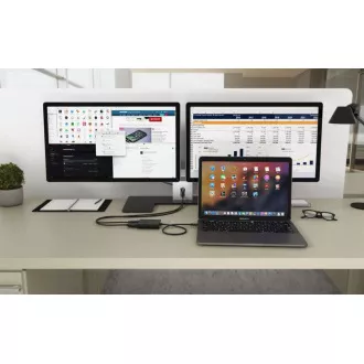 I-tec USB-C Dual 4K/60Hz (egyetlen 8K/30Hz) HDMI videó adapter I-tec USB-C Dual 4K/60Hz (egyetlen 8K/30Hz) HDMI videó adapter