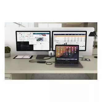 I-tec USB-C Dual 4K/60Hz (egyetlen 8K/30Hz) HDMI videó adapter I-tec USB-C Dual 4K/60Hz (egyetlen 8K/30Hz) HDMI videó adapter