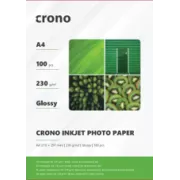 Crono PHPL4A, fényes fotópapír, A4, 230g, 100db, 230g, 100db