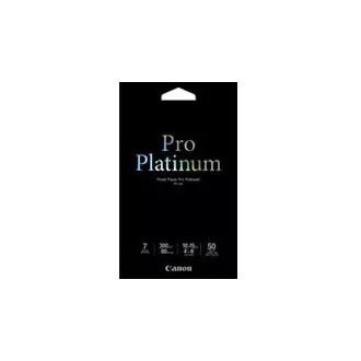 Canon fotópapír PT-101 PRO Platinum fotópapír - 10x15cm (4x6inch) - 300g/m2 - 50 lap - fényes