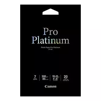 Canon fotópapír PT-101 - 10x15cm (4x6inch) - 300g/m2 - 20 lap - fényes Canon fotópapír PT-101 - 10x15cm (4x6inch) - 300g/m2 - 20 lap - fényes