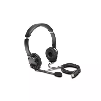 KENSINGTON USB Hi-Fi fejhallgató mikrofonnal és hangerőszabályzóval KENSINGTON USB Hi-Fi fejhallgató mikrofonnal és hangerőszabályzóval