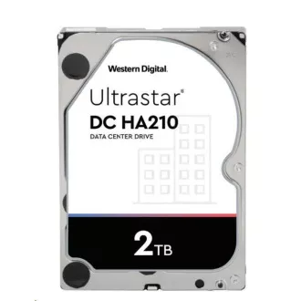 WD Ultrastar® HDD 2TB (HUS722T2TALA604) DC HA210 3,5 hüvelyk 26,1MM 128MB 7200RPM SATA 512N SE (GOLD WD2005FBYZ)