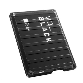 WD BLACK P10 Game Drive 4TB, FEKETE, 2,5