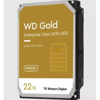 WD GOLD WD221KRYZ 22TB SATA/ 6Gb/s 512MB gyorsítótár 7200 RPM, CMR, Enterprise WD GOLD WD221KRYZ 22TB SATA/ 6Gb/s 512MB gyorsítótár 7200 RPM, CMR, Enterprise