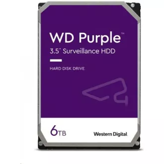 WD PURPLE PRO WD64PURZ 6TB SATA/600 256MB gyorsítótár, 5400 RPM