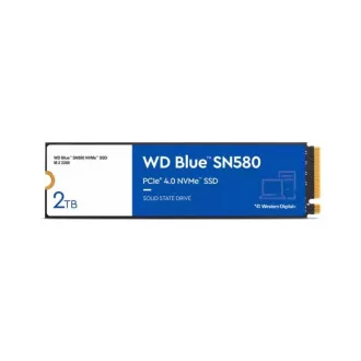 WD BLUE NVMe SSD 2TB PCIe SN580,Gen4 , (R:4150, W:4150MB/s)