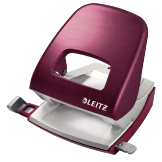 LEITZ asztali lyukasztó NeXXt STYLE 5006, gránátvörös