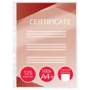 GBC lamináló zsebek A4  125 mic (100)