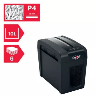 REXEL Shredder Secure X6-SL iratmegsemmisítő
