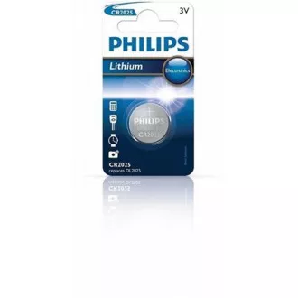 Philips elem CR2025 - 1db Philips elem CR2025 - 1db