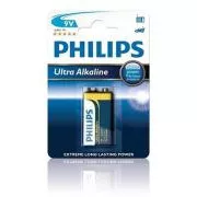 Philips akkumulátor 9V ExtremeLife , lúgos - 1db