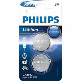 Philips elemek CR2032 - 2db Philips elemek CR2032 - 2db