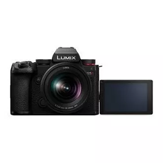 Panasonic Lumix DC-S5 Mark II Lumix S 20-60 mm f/3.5-5.6 Macro O.I.S. 24.2 Mpx, fekete Panasonic Lumix DC-S5 Mark II Lumix S 20-60 mm f/3.5-5.6 Macro O.I.S. 24.2 Mpx, fekete