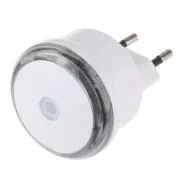 Emos LED éjszakai lámpa 230V-os konnektorhoz, 3x LED, fényérzékelővel