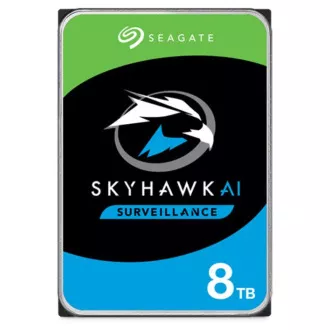 Seagate SkyHawk AI HDD, 8TB, SATAIII, 256MB gyorsítótár, 7,200RPM
